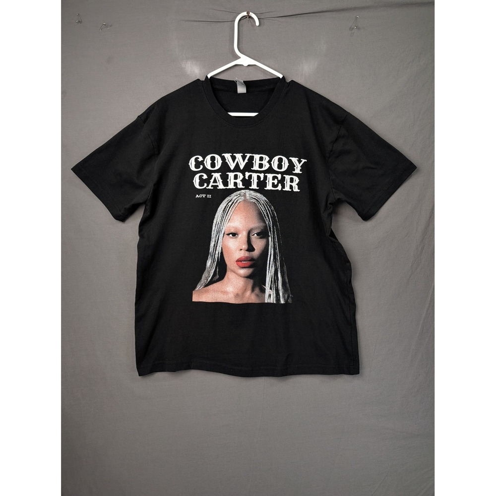 Beyonce Cowboy Carter Rodeo Chitlin Circuit Tour T-Shirt Black XL